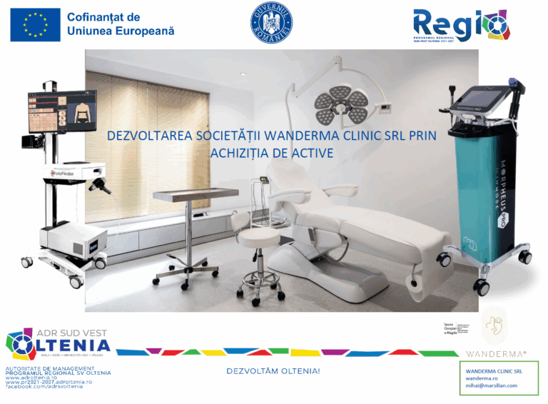 Wanderma Clinic – proiect cofinanțat UE